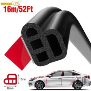 ドアゴムシールストリップ L 型二層シール粘着ステッカー遮音ウェザーストリップ自動車インテリアアクセサリー