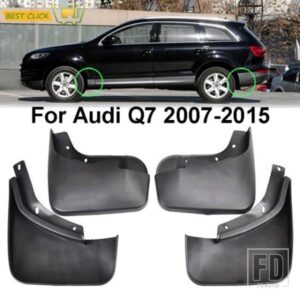 フロントリア車マッドフラップアウディ Q7 2007-15 マッドフラップスプラッシュガードマッドガードフェンダー