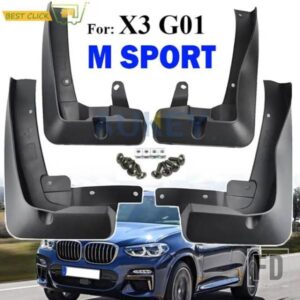セットフロントリアマッドフラップ BMW X3 G01 M スポーツ 2018-21 マッドフラップマッドフラップスプラッシュガードマッドガードフェンダー