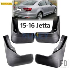 マッドフラップスプラッシュガードフォルクスワーゲン VW ジェッタセダン 2015 2016 2017 フロントリアマッドフラップマッドフラップマッドガードフェンダー