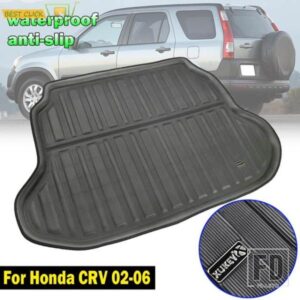 アクセサリーホンダ CR-V CRV 2002-2006 リアトランクトレイカーゴブーツライナーマットフロアプロテクターカーペットマッドキック 2003 2004 2005