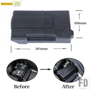 エンジンバッテリーアノード電極カバー VW フォルクスワーゲントゥーランティグアン L パサート B8 シート ATECA レオン MK3 防錆シェルガード