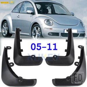 フロントリアマッドフラップマッドガードセットモールドマッドフラップ VW ニュービートル 38657 マッドフラップスプラッシュガード