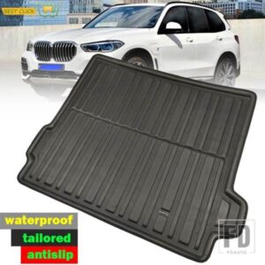 車わせた犬パッドブーツライナー BMW X5 G05 2018 2019 2020 貨物トレイリアトランクフロアマットキャリアトレイ防水カーペット