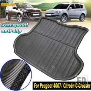 シトロエン C-CROSSER プジョー 4007 39417 ブーツカーゴライナーリアトランクマットフロアカーペットトレイキャップ