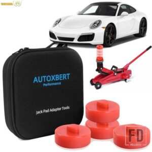 X4 ポリエチレン カー ジャッキ パッド サポート ポイント アダプター ジャッキング トロリー ツール アンプポルシェ 911 964 993 944 ケイマン