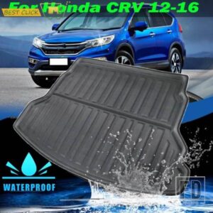 リアトランクカーゴブーツライナーマットフロアトレイカーペットプロテクターマッドキックホンダ CRV CR-V CR V 2012-16