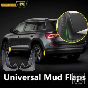 汎用マッドフラップフェンダー自動バン SUV トラックマッドフラップスプラッシュガードフラップマッドガードカースタイリング