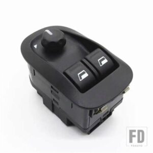 プジョー 206 207 206CC 207CC シトロエン C2 電動ウィンドウレギュレータースイッチウィンドウリフトボタン OEM 6554WA に