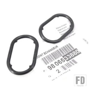 オイルクーラーシールラジエーターガスケット 9806533880 プジョー 2008 308S 3008 408 508 RCZ シトロエン C5 C4L DS5 DS4 ラジエーターシール