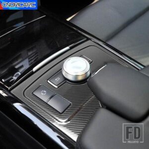メルセデスベンツ E クラス W212 300 2012-2015 コンソール ES スイッチフレームモードボタンパネルカバーカーアクセサリーカーボンパターントリム