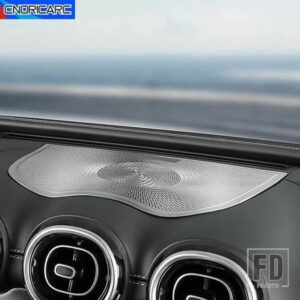 ダッシュボードスピーカーカバーグリルステンレス装飾トリムメルセデスベンツ GLC X254 2023 インテリアカーアクセサリーステッカー
