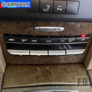 カーアクセサリーセンターコンソール空調アウトレットベントボタンカバートリムメルセデスベンツ E クラス W212 E200 260 2009-2015