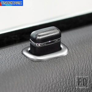 ドアリフティングピンカバーフレームカーボンパターンボルトサークルトリムメルセデスベンツ S クラス W221 2008-2013 インテリアアクセサリー