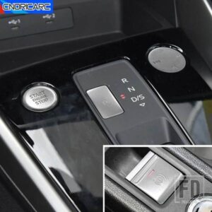 アウディ A3 8Y 2021-2022 センターコンソール電子ハンドブレーキスイッチトリムエンジンスタートボタンスパンコール装飾アクセサリー