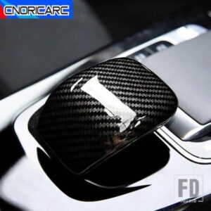 カーアクセサリーセンターコンソールギアアームレストマウスシェルカバートリムメルセデスベンツ A クラス W177 CLA C118 V177 W118 2019-2022