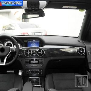ダッシュボードコンソールパネルトリムストリップカバーカーボンカラーカーアクセサリーステッカーメルセデスベンツ GLK X204 2013-2015