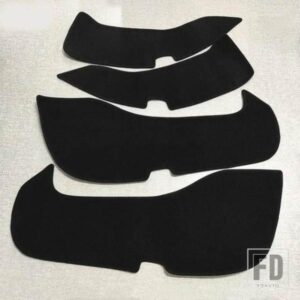 ドアパネル抗キック汚れマット革カバーパッドクッション用メルセデスベンツ GLC ぬいぐるみバージョンインテリアアクセサリー