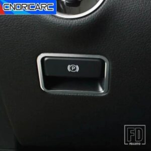 車電子ハンドブレーキフレームステッカートリムメルセデスベンツ GLA X156 CLA C117 2014-2017 合金インテリアアクセサリー