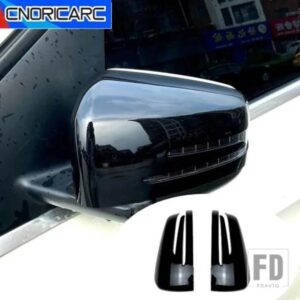 カーアクセサリーサイドバックミラーカバーステッカーメルセデスベンツ A B C E S クラス W176 W246 W204 W212 W221 CLA GLA GLK CLS