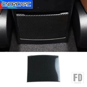 カーボンカラーリアエア収納ボックスパネルカバー装飾トリムメルセデスベンツ A クラス W177 2019-2022 インテリアアクセサリー
