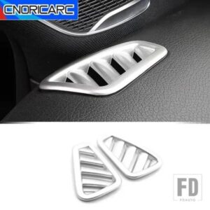 自動ダッシュボードエアコンアウトレットカバートリムメルセデスベンツ A クラス W177 CLA C118 V177 W118 2019-22 カーアクセサリーステッカー