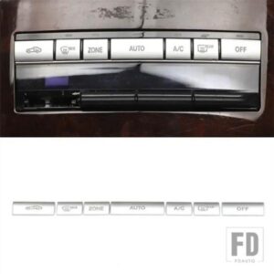 コンソール自動エアアウトレット AC 加熱ボタンスパンコールカバー装飾ステッカートリム車メルセデスベンツ E クラス W212 C207 2009-15