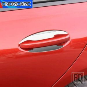 車外ドアプルハンドルボウルパネルカバー装飾ステッカーメルセデスベンツ C クラス W206 2022-2023 外装アクセサリー