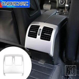 リアエアコーディションアウトレット装飾カバートリムメルセデスベンツ C クラス W204 2008-2013 カーボンパターンインテリアアクセサリー