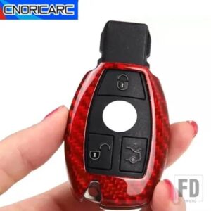 メルセデスベンツ B C E S R M クラス W246 W205 W212 W213 GLK CLA CLS キーケースシェルカバーカーボンパターンインテリアアクセサリー