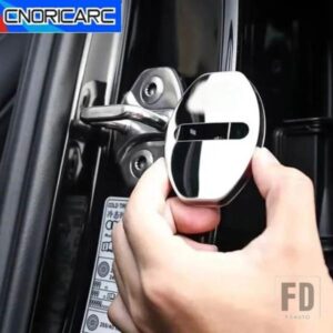 自動ドアロックバックルカバー装飾キットトリムアウディ S A1 A3 A4L TT Q6 Q7 Q8 B2 8P 8V 8L インテリアカーアクセサリー