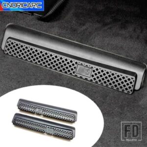 カーシートリア床エアコンアウトレット汚れ防止カバー装飾トリムアウディ A4 B9 2019-2021 インテリアアクセサリーステッカー
