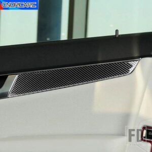 ドアパネルトリムストリップカーボンパターン装飾ステッカーメルセデスベンツ C クラス W204 2008-2014 インテリアアクセサリー