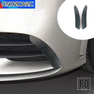 メルセデスベンツ A クラス W177 A180 A200 2019-2022 フロントフォグライトランプアイブロウサイドフレームカーアクセサリーカーボンカラーステッカー
