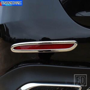 車用メルセデスベンツ E クラス W214 2024 リアフォグライトテールランプフレーム装飾トリムストリップ外装オートアクセサリーステッカー