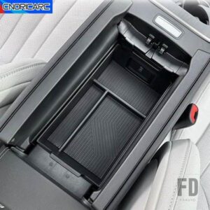 カーコンソールアームレスト収納ボックスコンテナバッグトレイ装飾メルセデスベンツ E クラス W214 2024 インテリアアクセサリーオーガナイザー