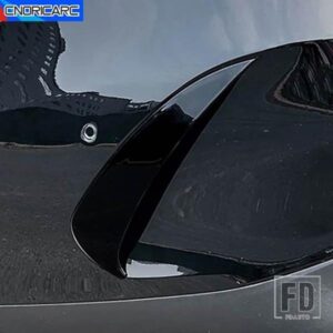 リアフォグランプサイドスポイラーエアベントフレームメルセデスベンツ E クラス W214 2024 カーボンパターン外装アクセサリーステッカー