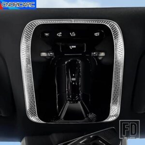 フロント読書ランプライトパネルフレームステンレストリムメルセデスベンツ E クラス W214 2024 インテリアアクセサリーステッカー