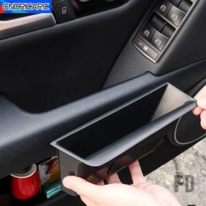 ドアアームレストハンドルホルダー収納ボックスバッグコンテナ装飾用メルセデスベンツ C クラス W204 2008-14 インテリアアクセサリー
