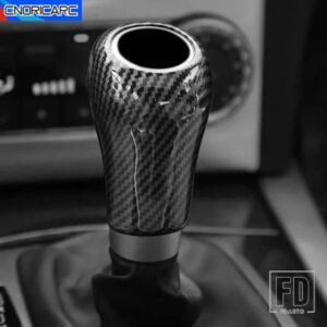 コンソールギアシフトハンドルヘッドカバーステッカーメルセデスベンツ A C E G クラス W204 W212 X204 GLK CLS カーボンパターントリム