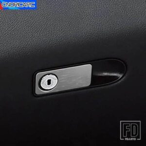 副パイロットグローブボックススイッチパネルカバースパンコールメルセデスベンツ GLK GLS C E クラス合金アクセサリーインテリアデカール
