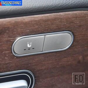 カーアクセサリーシート加熱ボタンカバートリムメルセデスベンツ GLC X253 GLS GLE W167 GLB X247 ABC E クラス W177 W247 W205 W213