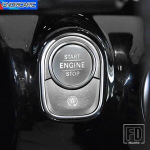 メルセデスベンツ A B クラス GLB X247 GLA G247 2020-21 コンソールエンジンスタートストップボタンカバースパンコールカーアクセサリー装飾