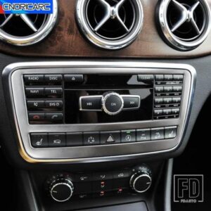 メルセデスベンツ A クラス W176 GLA X156 CLA C117 2013-2018 コンソール CD パネルフレーム装飾カーボンパターントリムカーアクセサリー