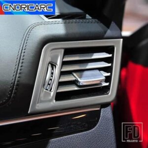 車用メルセデスベンツ E クラスクーペ W207 C207 2009-13 ダッシュボードエアコンベントアウトレットフレームトリムインテリアアクセサリーステッカー