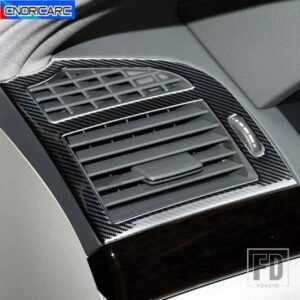 カースタイリングセンターコンソールサイド空調コンセントフレーム装飾ステッカーメルセデスベンツ S クラス 2008-2013 アクセサリー