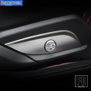 メルセデスベンツ C E GLC W205 X253 W213 2016-18 シート調整スイッチボタンカバー装飾トリムインテリアカーアクセサリーステッカー