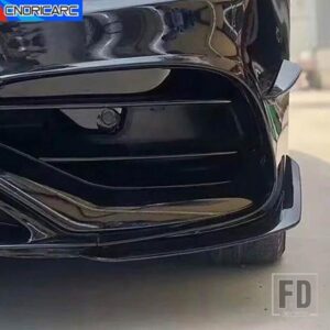 フロントバンパースポイラーリップグリルスラット装飾カバートリムストリップメルセデスベンツ CLA C117 CLA200 220 2016-2019 ステッカー