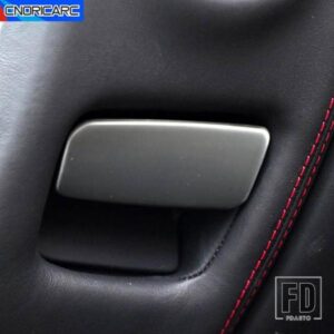 カーコンソール ELEXTRONIC ハンドブレーキ P ボタンパネルカバー装飾ステッカートリムアウディ Q7 2008-2015 インテリアアクセサリーデカール