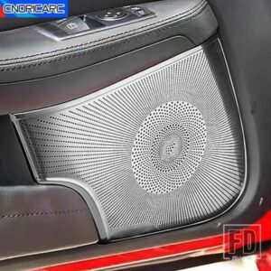 ドアパネルスピーカーツイーターオーディオ拡声器カバートリムメルセデスベンツ SLK200 300 350 2011-2012 インテリアステレオカーアクセサリー